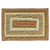 Pumpkin Pie Rectangle Cotton Braided Rug 20x30"