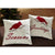 Seasons Greetings Pillows 10" - Set of 2