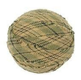 Tea Cabin #4 Light Green Plaid Rag Ball - Set of 6  1.5" - Primitive Star Quilt Shop