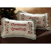 Tidings Pillows 7x13" - Set of 2 - Primitive Star Quilt Shop - 1