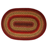 Cider Barn Oval Braided Rug 8x10'