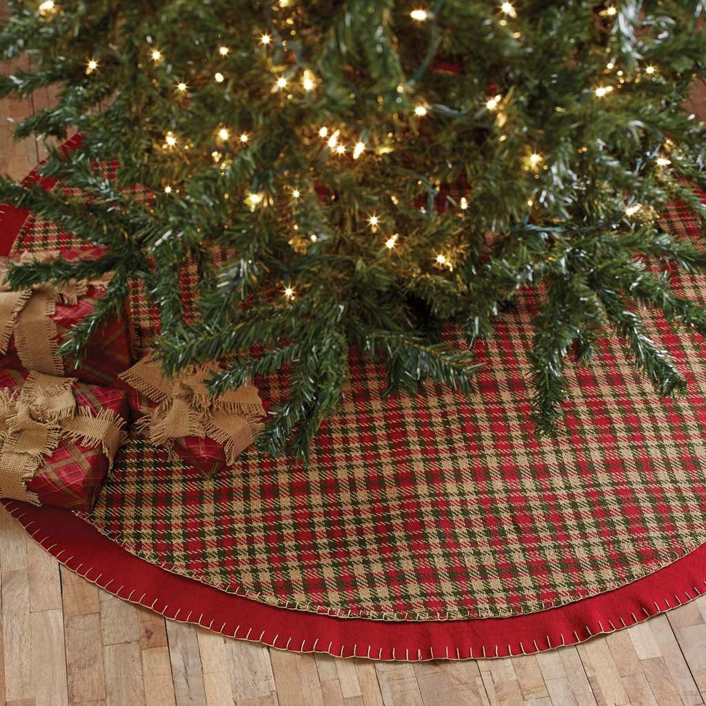 Claren Tree Skirt 48" - Primitive Star Quilt Shop - 3