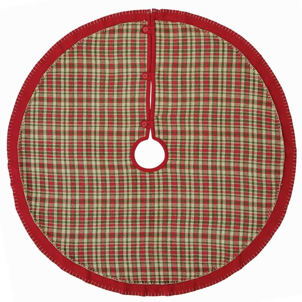 Claren Tree Skirt 48" - Primitive Star Quilt Shop - 1