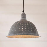 Colander Zinc Pendant - Primitive Star Quilt Shop