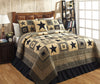Colonial Star Black Quilt Bundle in 4 SIZES