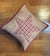 Colonial Star Burgundy Quilted Pillow 16" Filled
