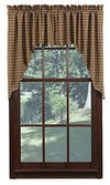 Barrington Scalloped Lined Swag Curtains - Primitive Star Quilt Shop