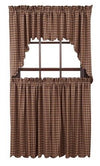 Prescott Scalloped Lined Swag Curtains - Primitive Star Quilt Shop - 2