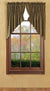 Tea Cabin Lined Prairie Swag Curtains