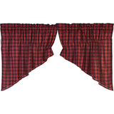 Cumberland Lined Prairie Swag Curtains