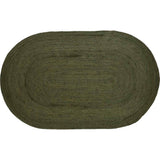 Cypress Oval Braided Rug 5x8'