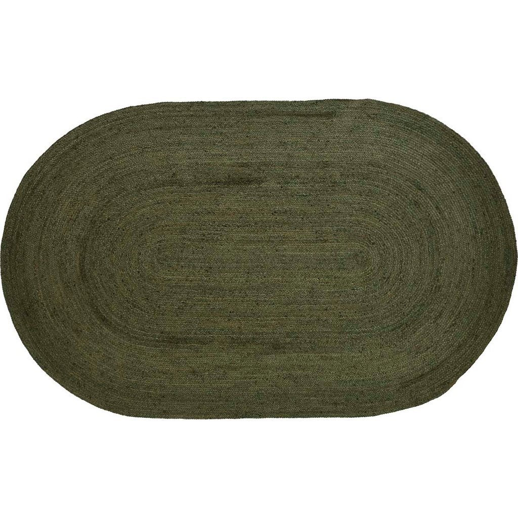 Cypress Oval Braided Rug 5x8'