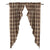 Dawson Star Scalloped Lined Prairie Curtains