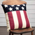 Modern American Flag Pillow 18" Filled