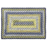 Sunflowers Cotton Braided Rectangle Floor Runner 2'6"x9' - Primitive Star Quilt Shop - 1