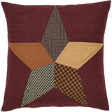 Folkways Star Quilted Euro Sham 26x26"