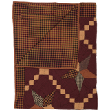 Folkways Star Quilted Throw