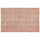 Francesca Terra Cotta Rectangle Rug 5x8' - Primitive Star Quilt Shop