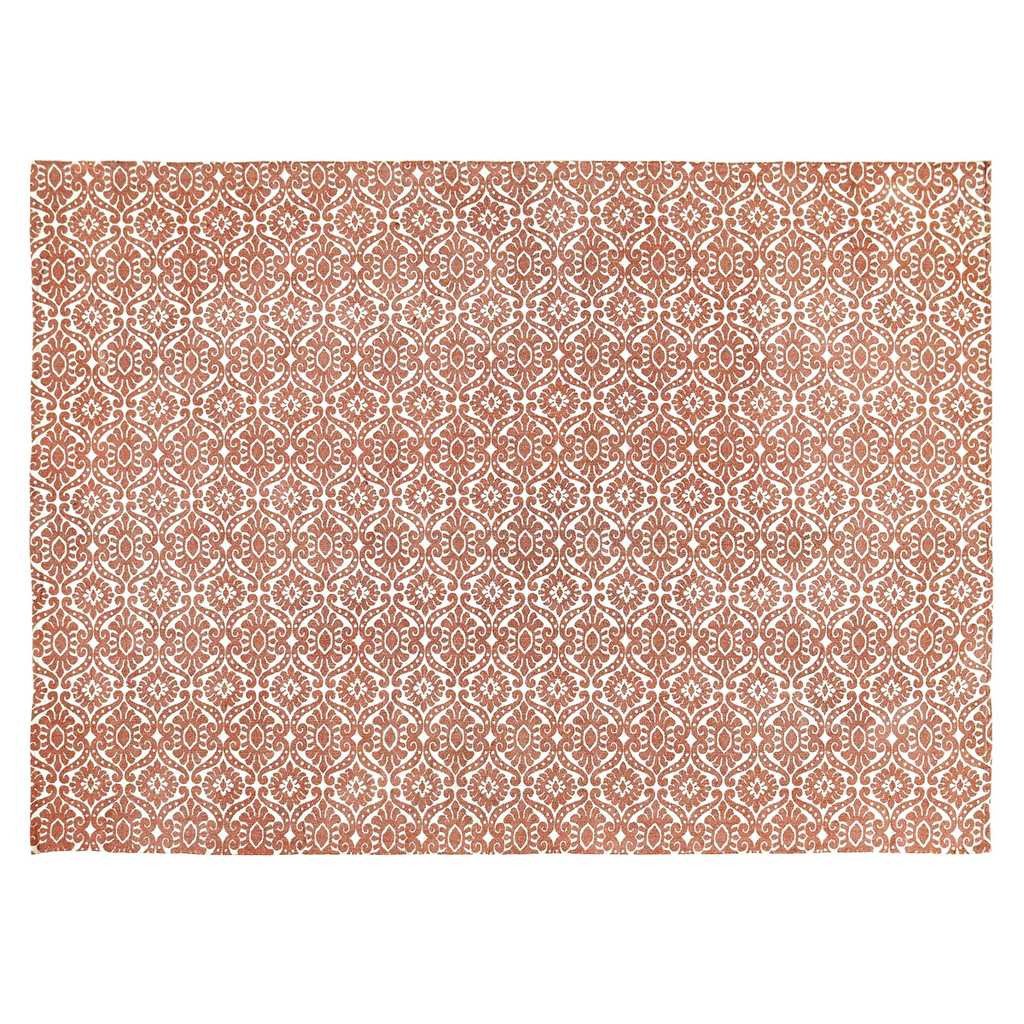 Francesca Terra Cotta Rectangle Rug 8x11' - Primitive Star Quilt Shop
