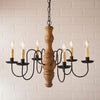 Gettysburg Hartford Series Wooden Chandelier in 6 COLORS - Primitive Star Quilt Shop - 5