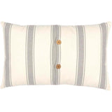 Grace Fabric Pillow 14x22" Filled