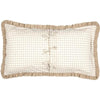 Grace Quilted King Sham 21x37"