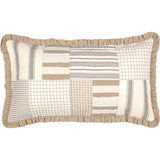 Grace Quilted King Sham 21x37"