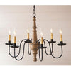 Harrison Americana Series Wooden Chandelier in 5 COLORS - Primitive Star Quilt Shop - 3