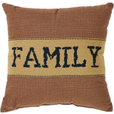 Heritage Farms Family Pillow 12x12"