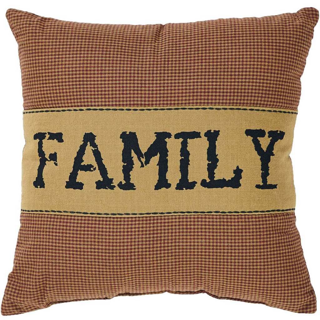Heritage Farms Family Pillow 12x12"