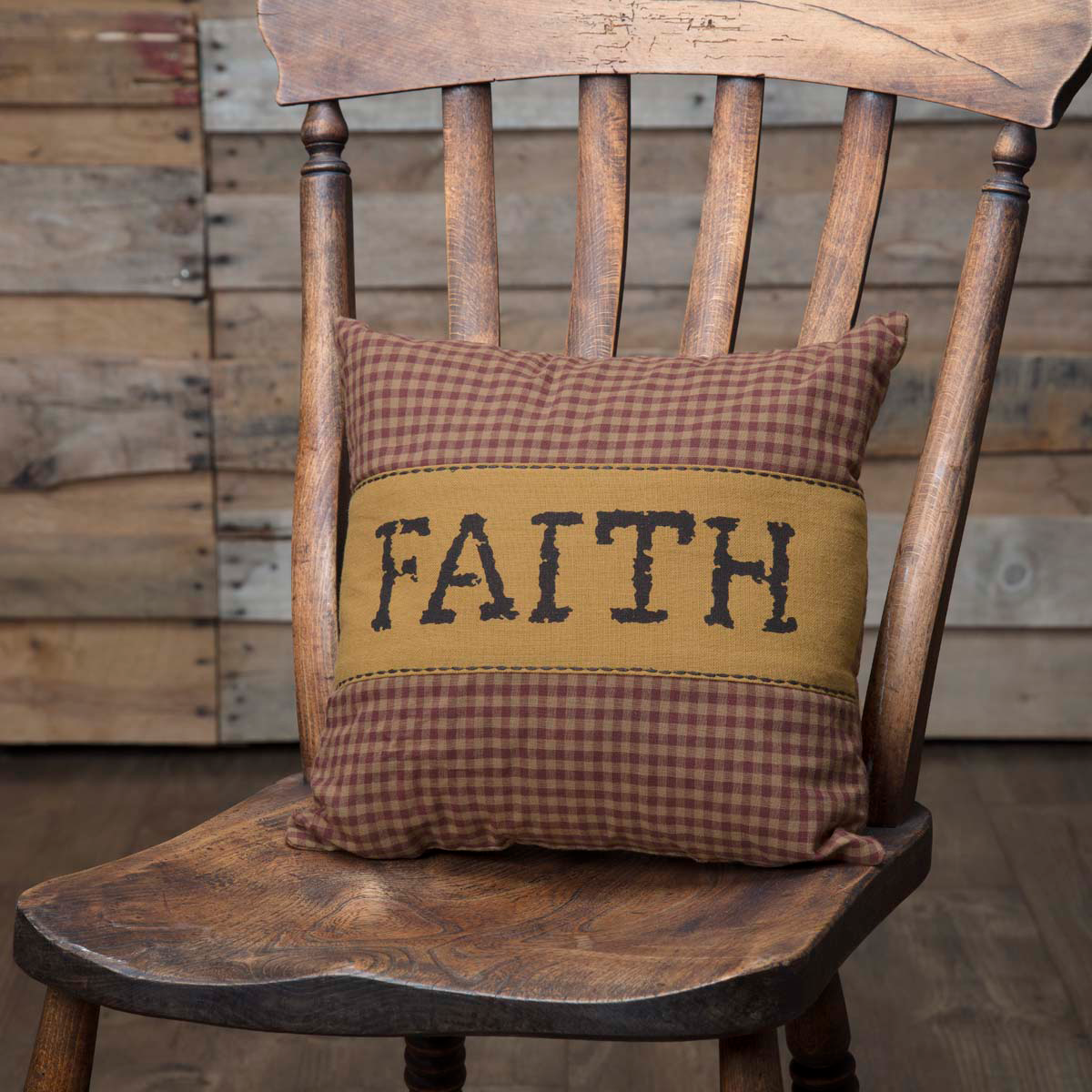 Heritage Farms Faith Pillow 12x12"