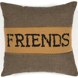 Heritage Farms Friends Pillow 12x12"