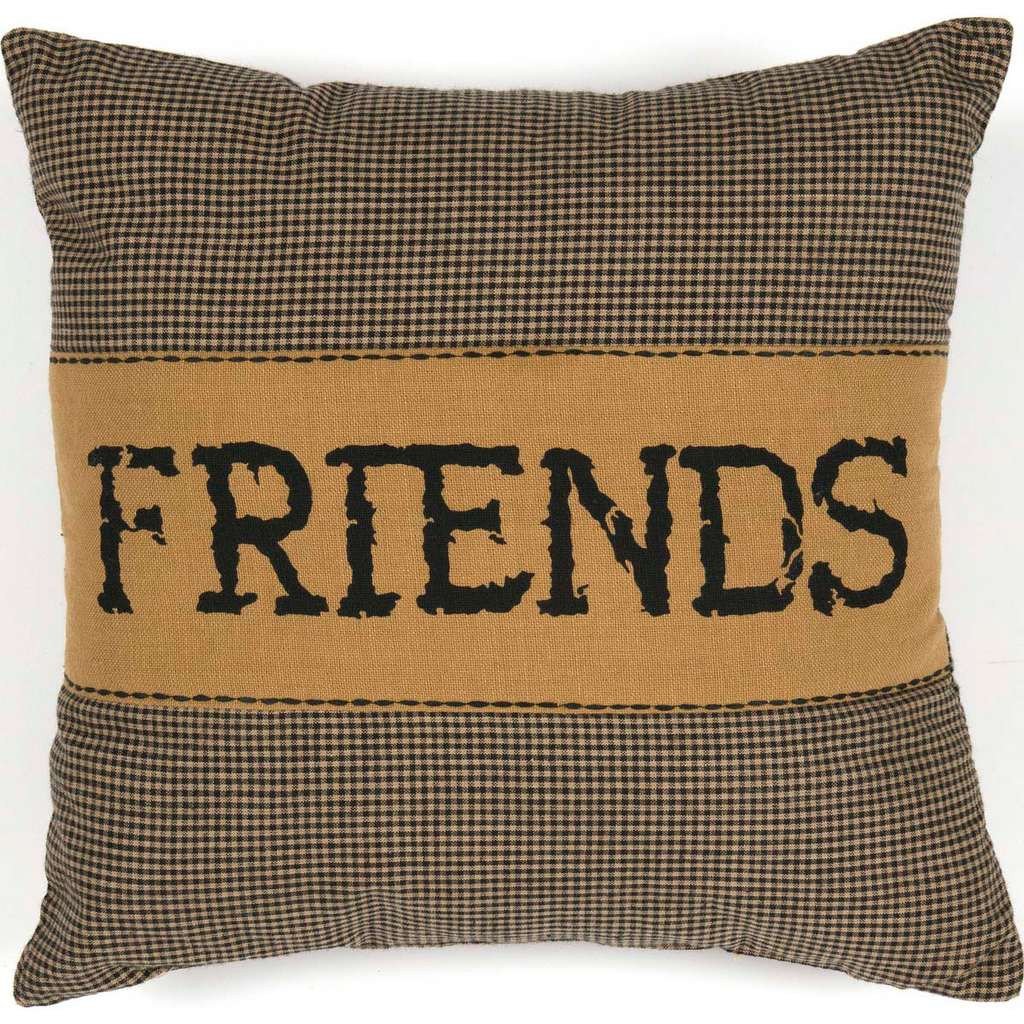 Heritage Farms Friends Pillow 12x12"