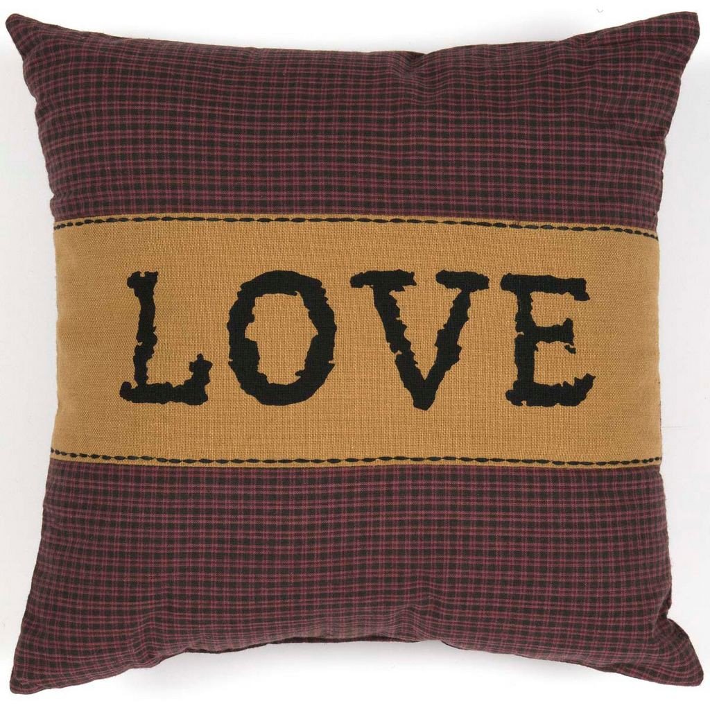 Heritage Farms Love Pillow 12x12"