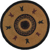 Heritage Farms Star Braided Tablemat 13" - Set of 6