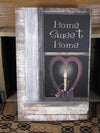 Lighted Canvas Print - Home Sweet Home - Primitive Star Quilt Shop - 1