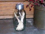 Mason Jar Toothpick Holder - Primitive Star Quilt Shop