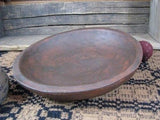 Shallow 9" Treenware Bowl - Primitive Star Quilt Shop - 1