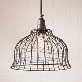 Industrial Cage Black Pendant - Primitive Star Quilt Shop