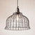 Industrial Cage Black Pendant