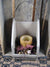 Ivory Wall Candle Holder with Timer Pillar