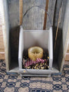Ivory Wall Candle Holder with Timer Pillar - Primitive Star Quilt Shop - 5