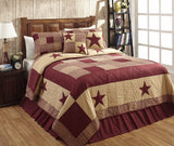 Jamestown Burgundy Quilt Bundle in 4 SIZES