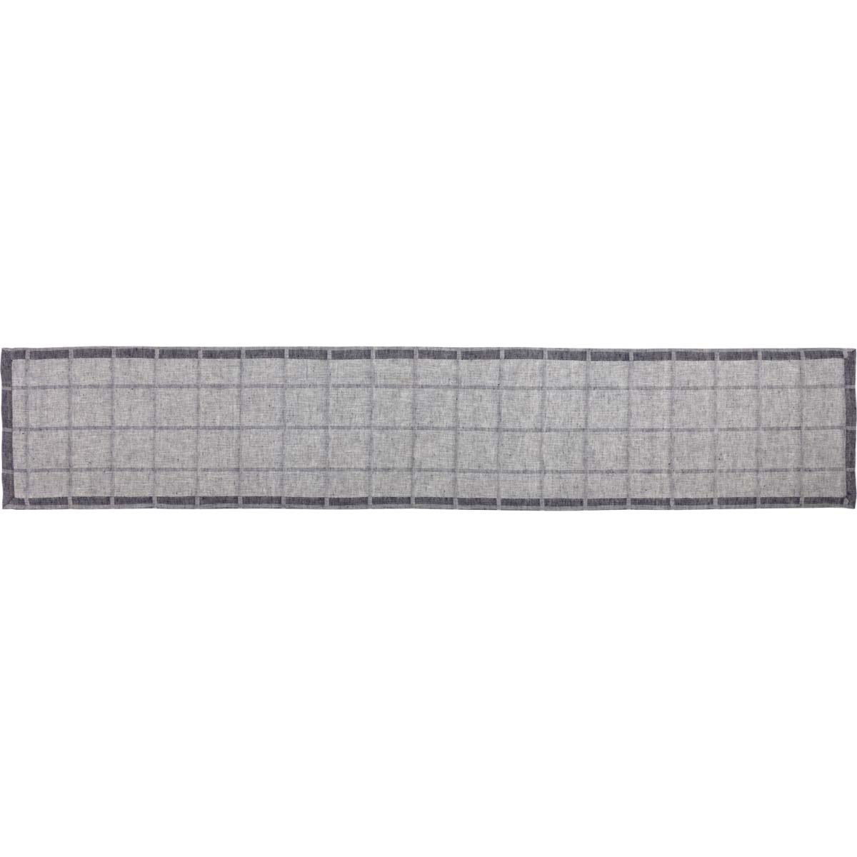 Julie Navy Plaid Runner 13x72"