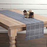 Julie Navy Plaid Runner 13x72"