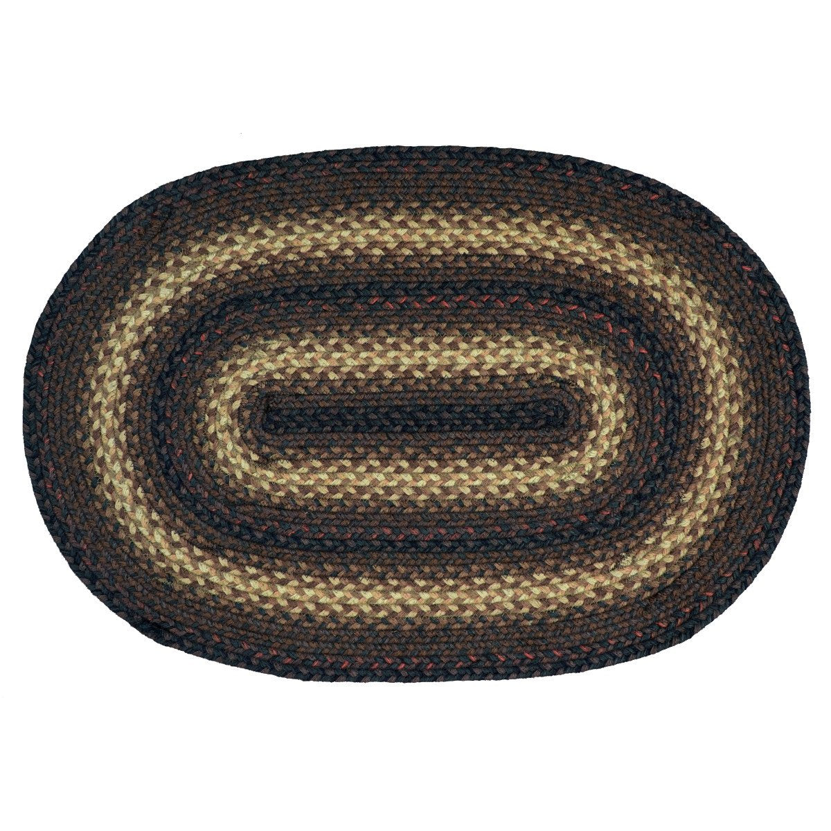 Kenya Oval Braided Rug 6x9'