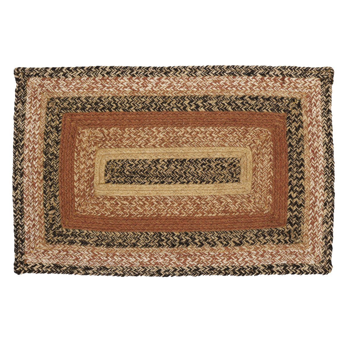 Kettle Grove Rectangle Braided Rug 20x30"