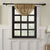 Khaki Fringed Tobacco Cloth Balloon Valance