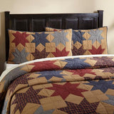 Kindred Star Quilted King Sham 21x37"