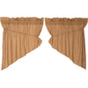 Kindred Star Lined Prairie Swag Curtains